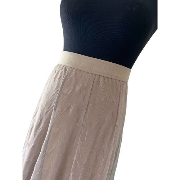 NIC + ZOE NWT MAXI ZIG ZAG TULLE SKIRT SIZE SMALL TAUPE - Picture 6 of 11